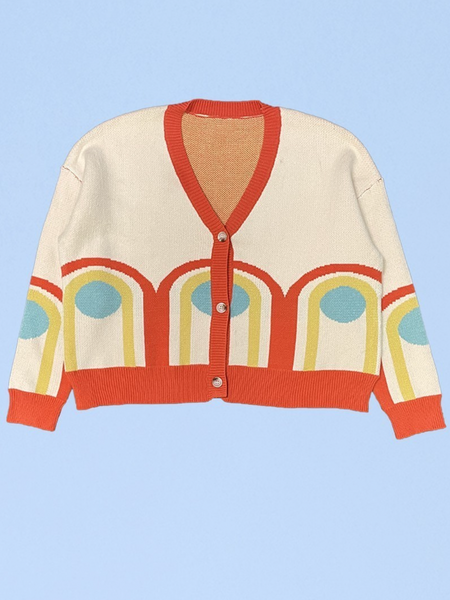 Retro Arch Cardigan