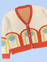 Retro Arch Cardigan