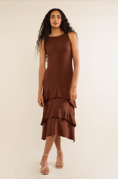 Delphi Ruffled Dress