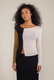 Jem Jacquard Mix Top