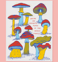 Favourite Fungi Card
