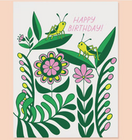 Grasshopper Bday Card