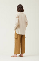 Oversized Ecru Blouse