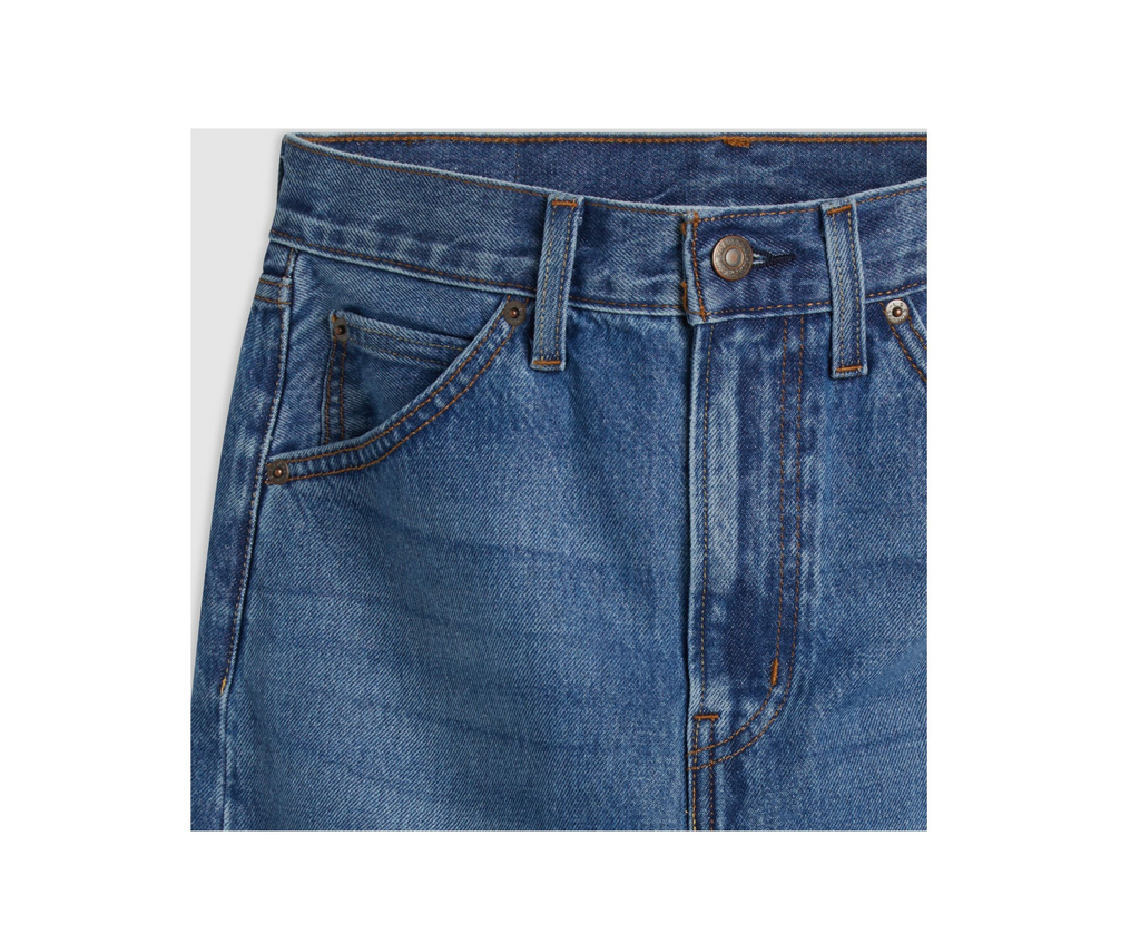 High Rise Back Slit Skirt - Meadow Games