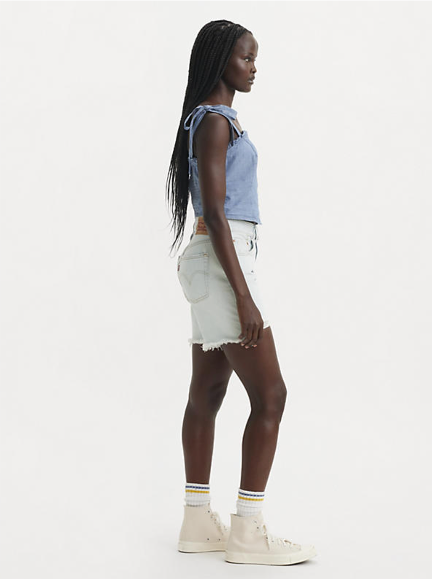 501 Mid Thigh Short - Fade Off