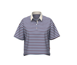 Aries Rugby Polo - Allie Stripe Chambray
