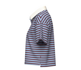 Aries Rugby Polo - Allie Stripe Chambray