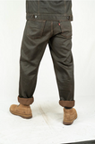 568 Loose Straight - Brown Wood