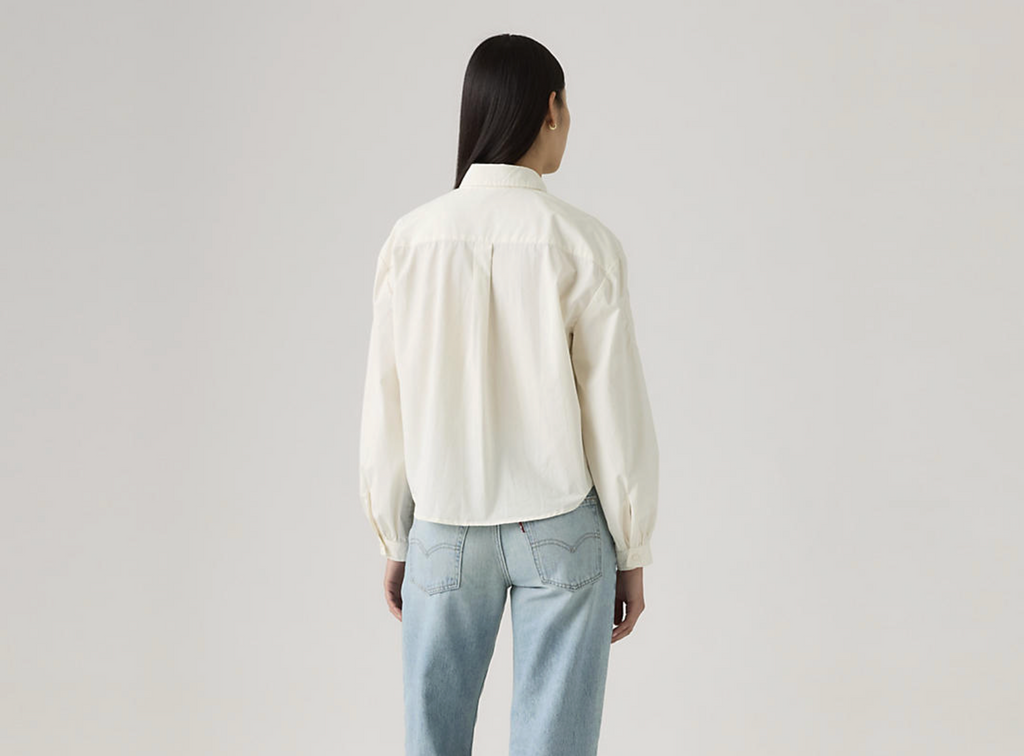 Janie Holiday Shirt - Bright White