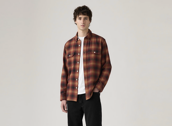 Classic Worker - Scottie Plaid Tobacco