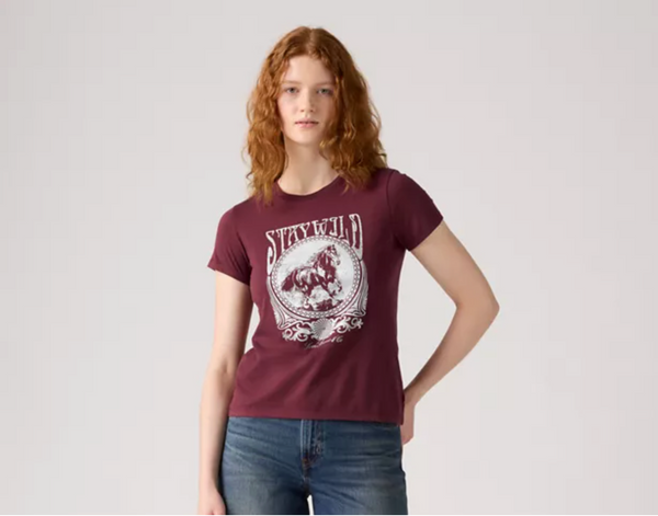 The Perfect Tee - Stay Wild Tawny Port