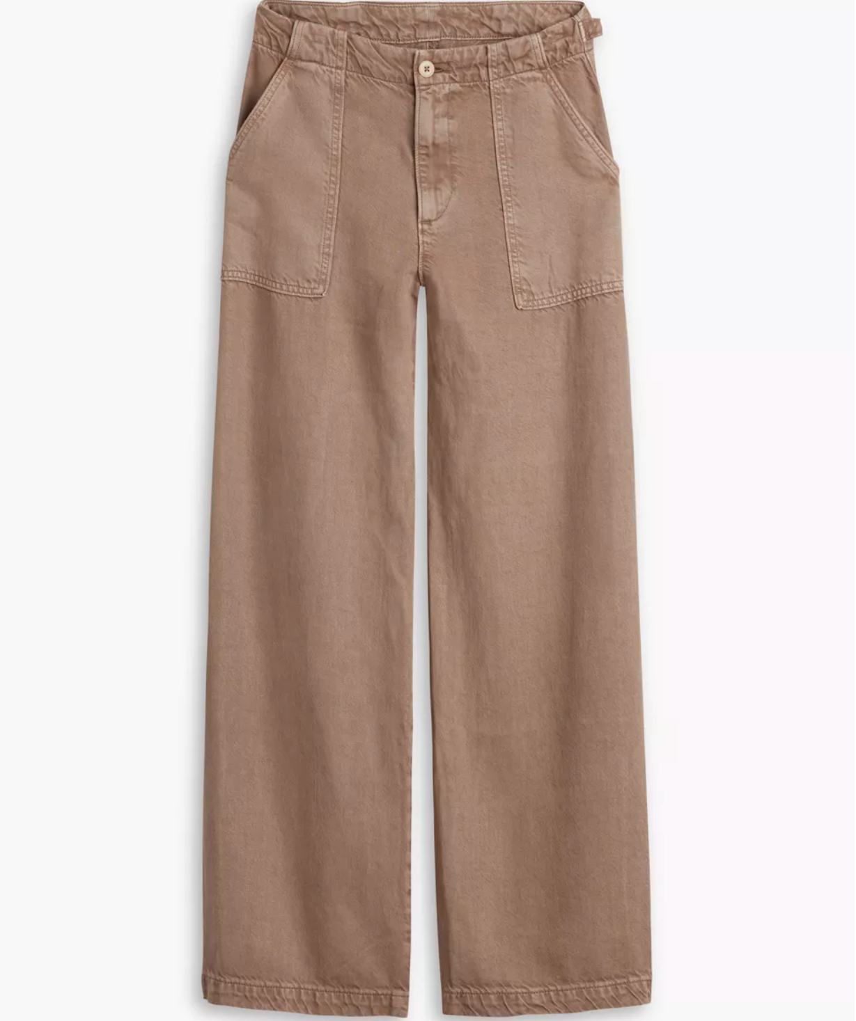 Baggy Dad Cargo Drapey - Pine Bark