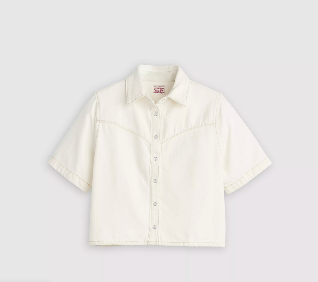 Logan Short Sleeve Denim Shirt - Truth Slip