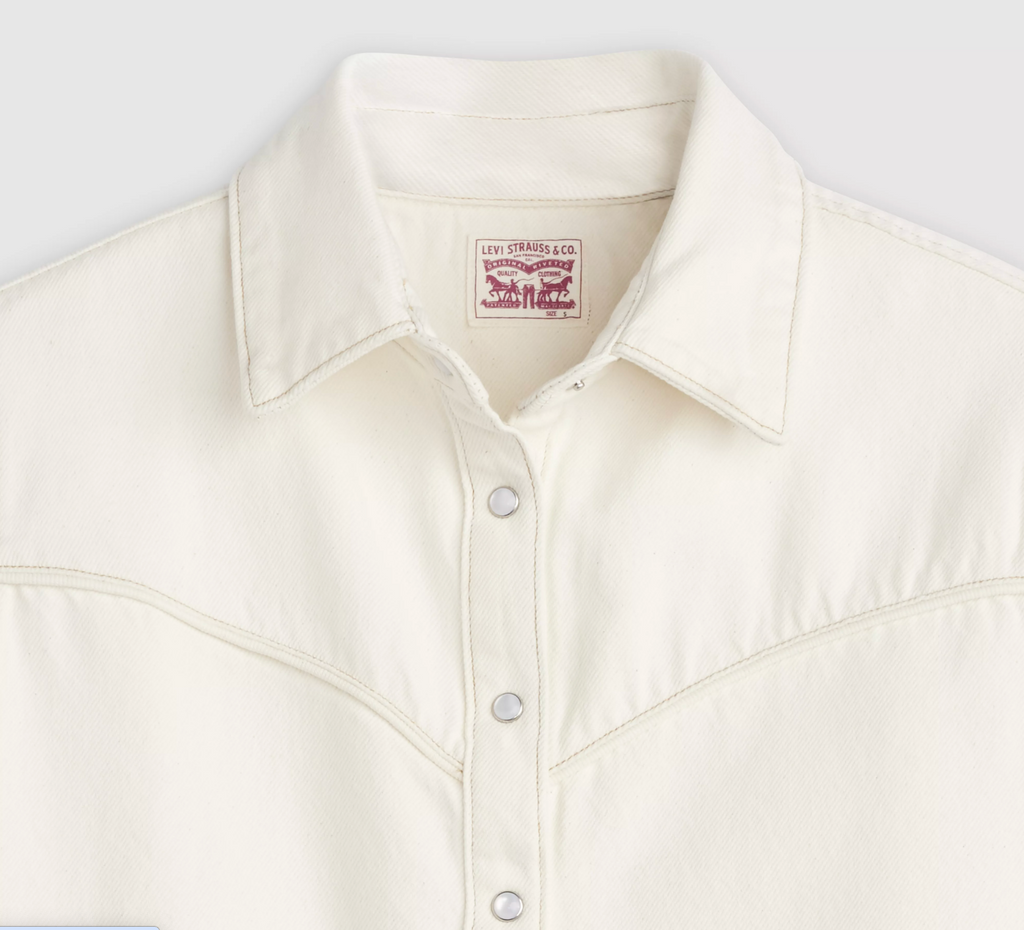 Logan Short Sleeve Denim Shirt - Truth Slip