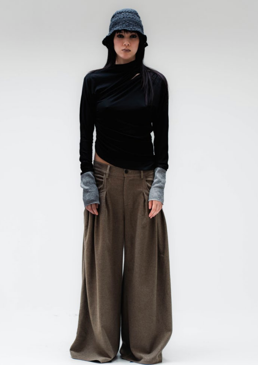 The Cloy Top - Jersey Gray