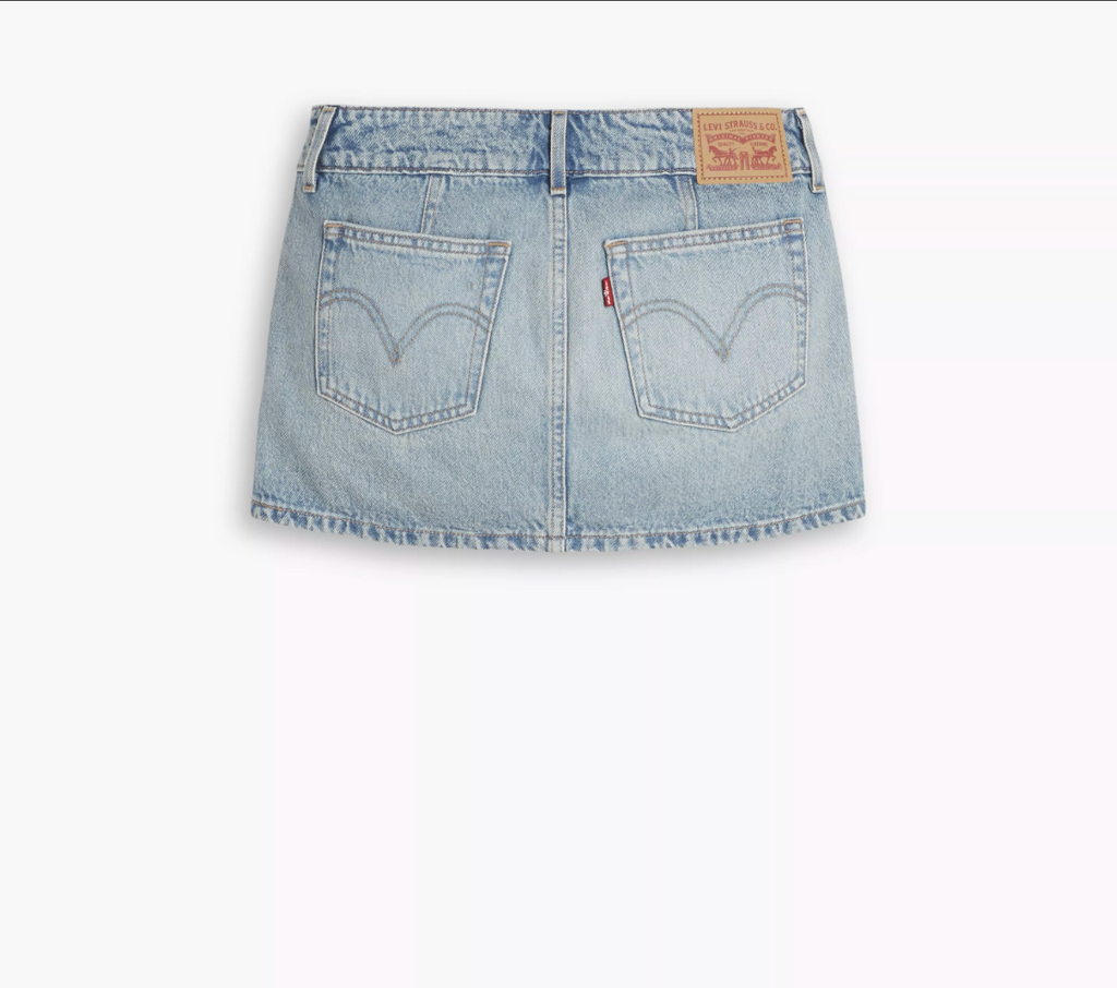 Superlow Mini Skirt - Roll It Up Clean