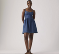 Jadine Denim Dress - Unturned Stone
