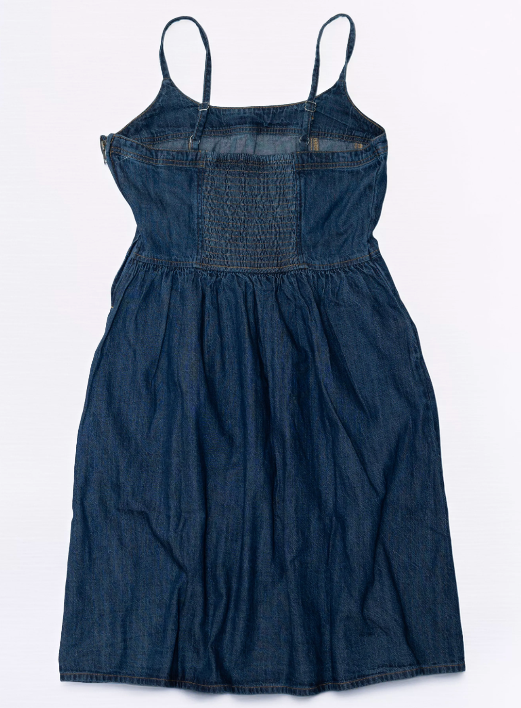 Jadine Denim Dress - Unturned Stone