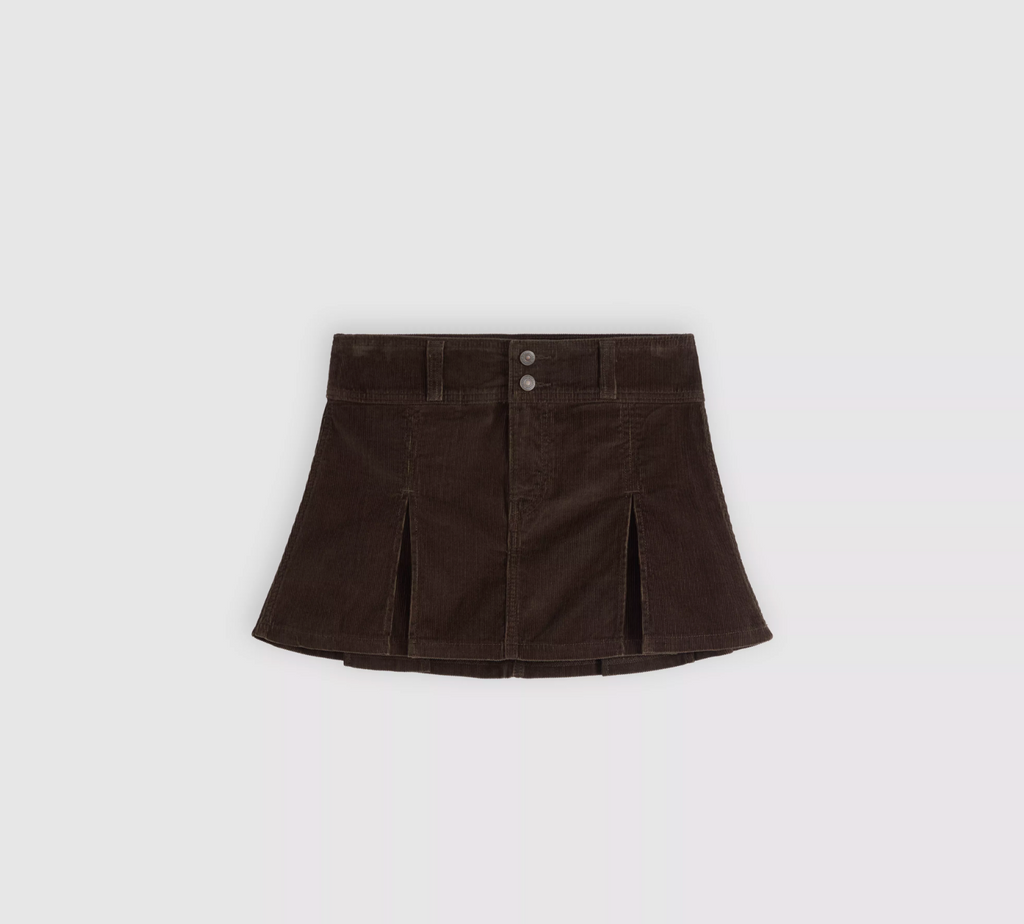 Inverted Pleat Mini - Java Cord