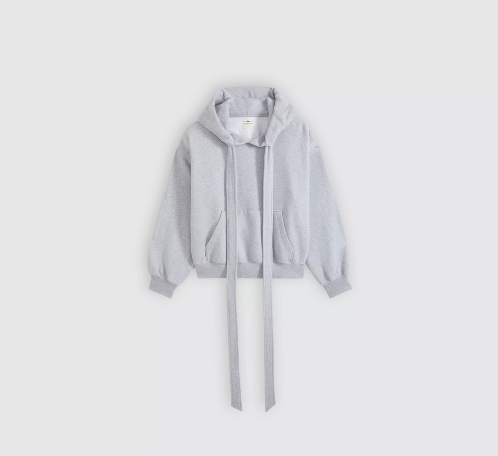 Vintage Tied Up Hoodie - Silver Heather