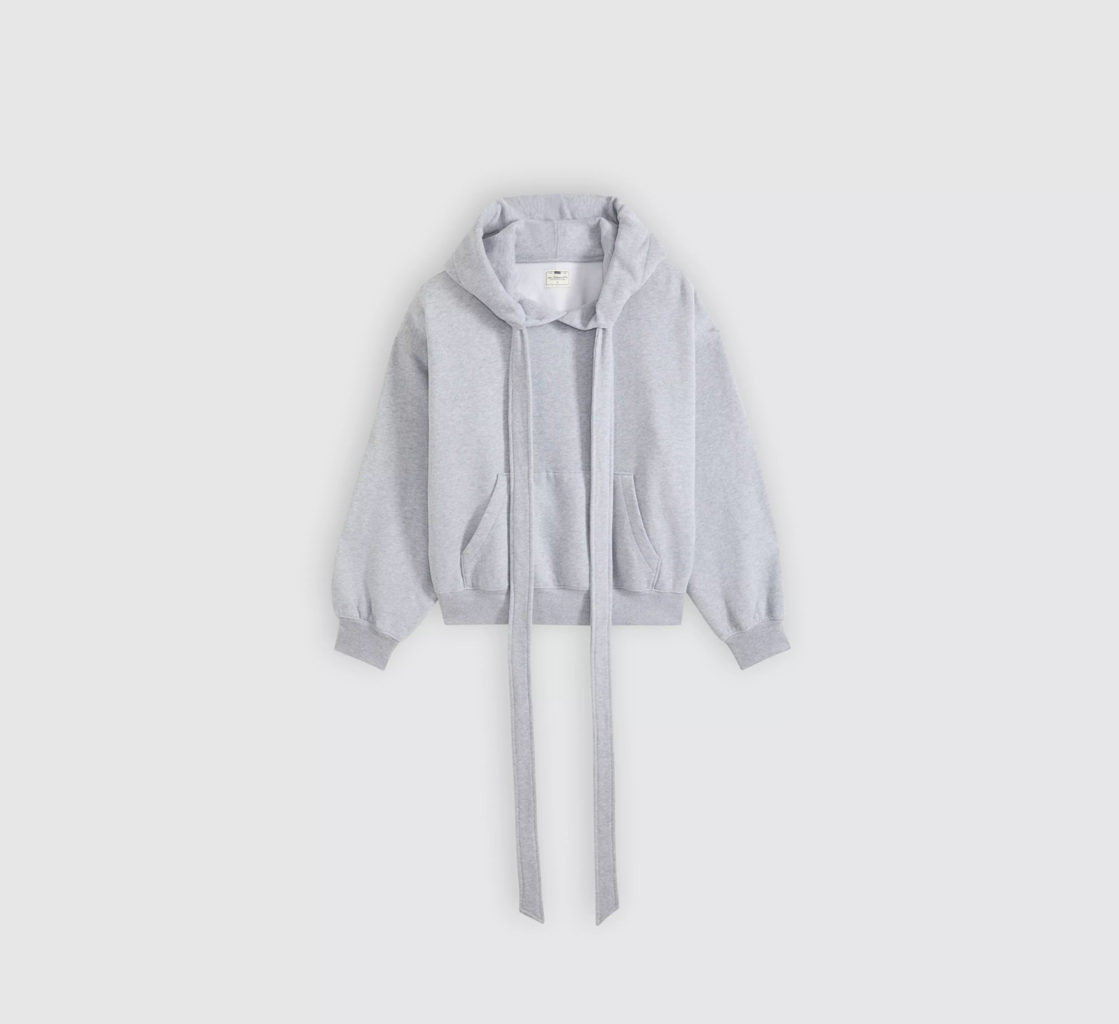 Vintage Tied Up Hoodie - Silver Heather