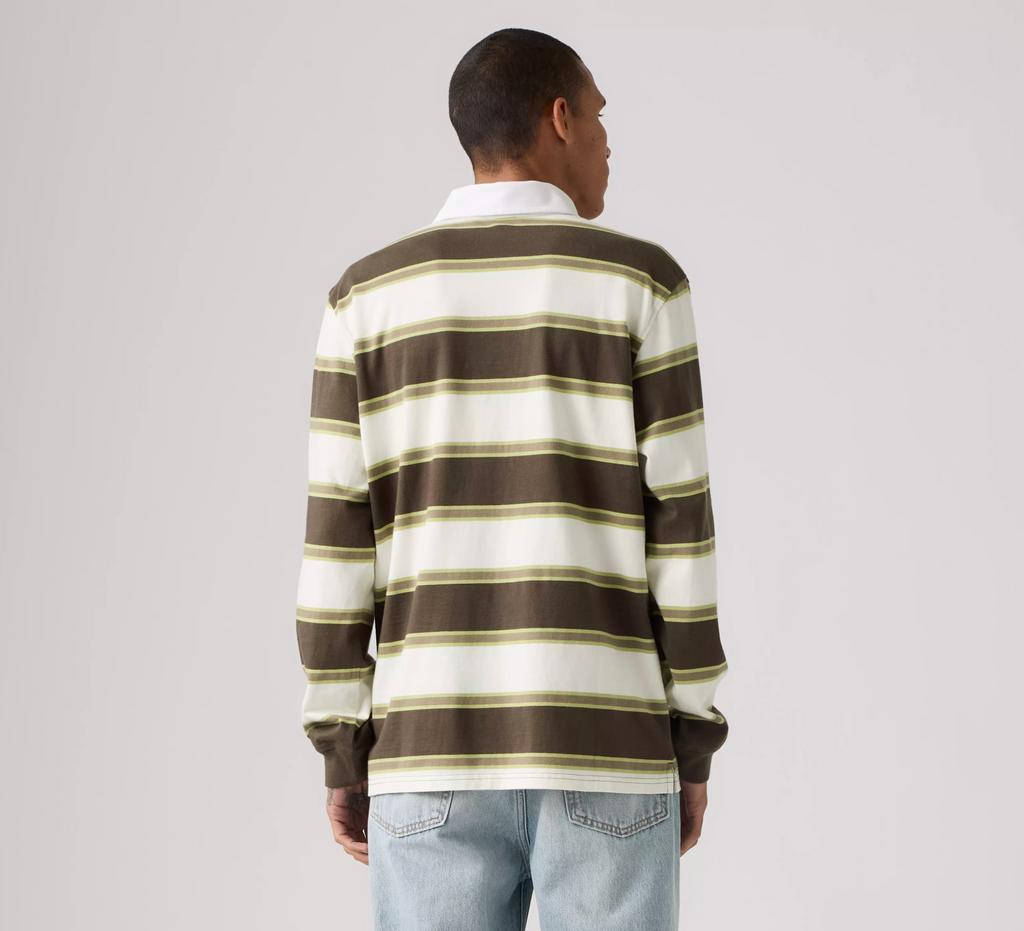 Classic Rugby - Branco Stripe/Egret