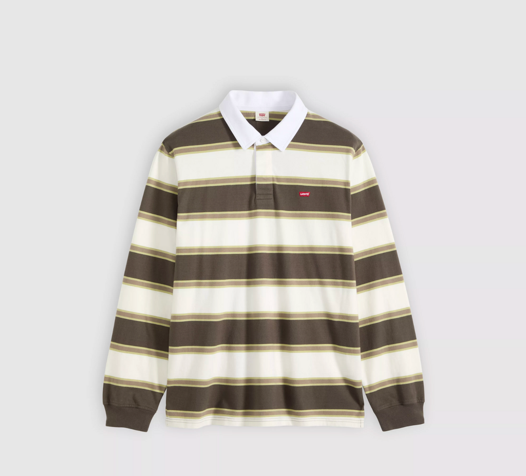 Classic Rugby - Branco Stripe/Egret