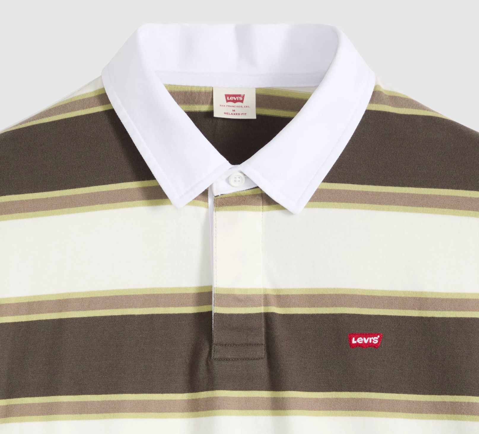 Classic Rugby - Branco Stripe/Egret