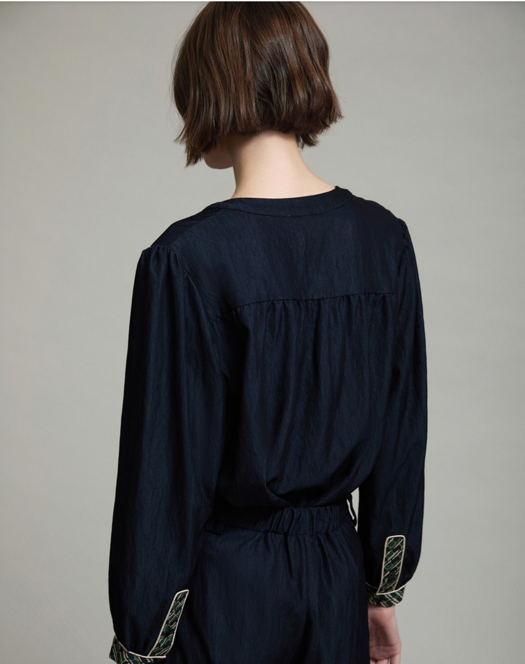 Shirt With Contrast Print