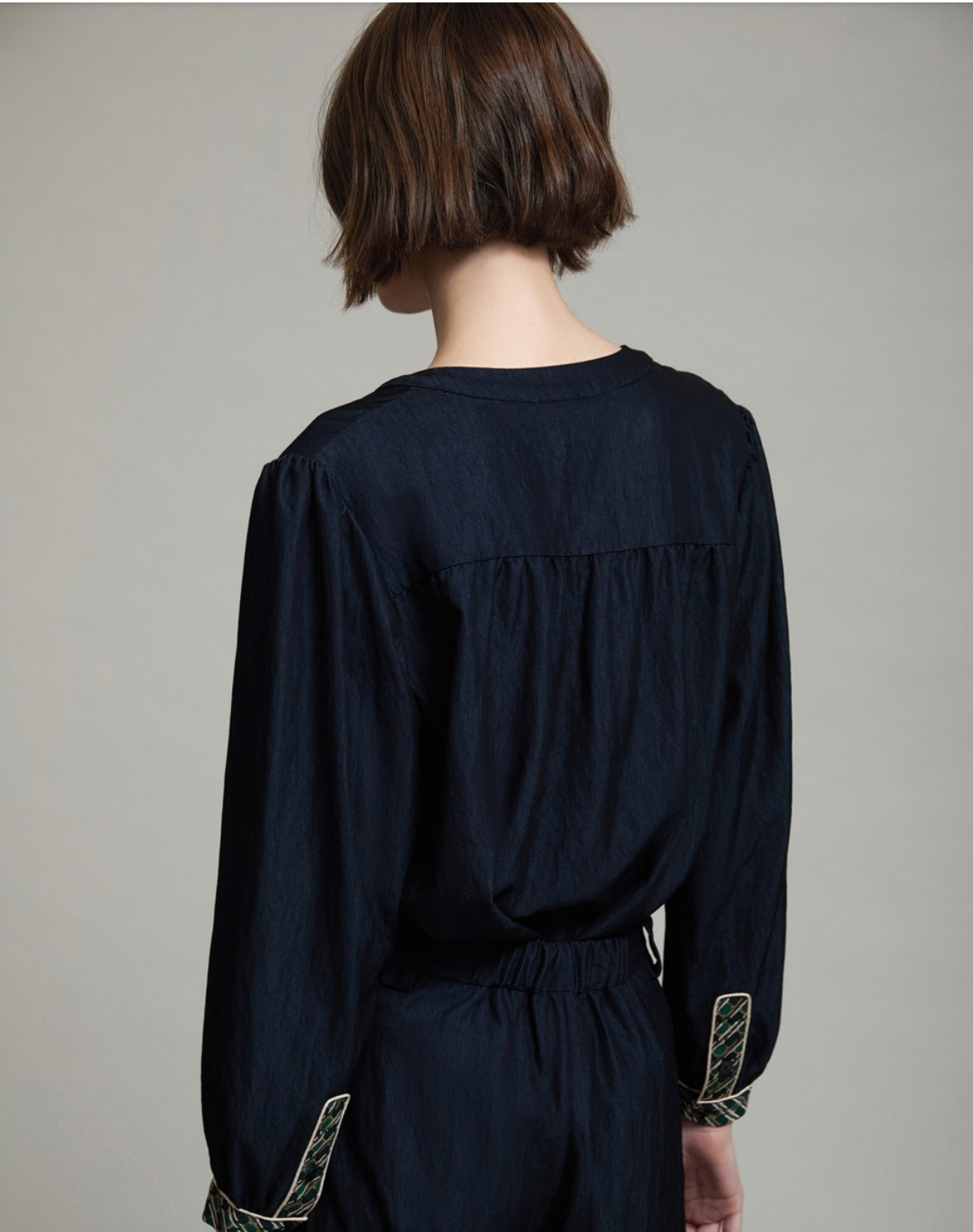 Shirt With Contrast Print