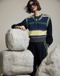 Stripes Knit Vest