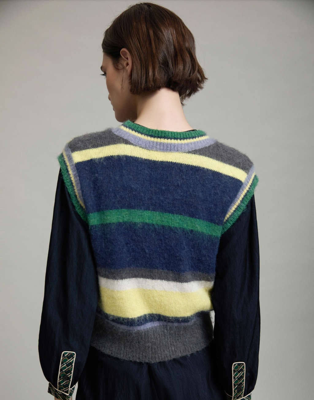 Stripes Knit Vest