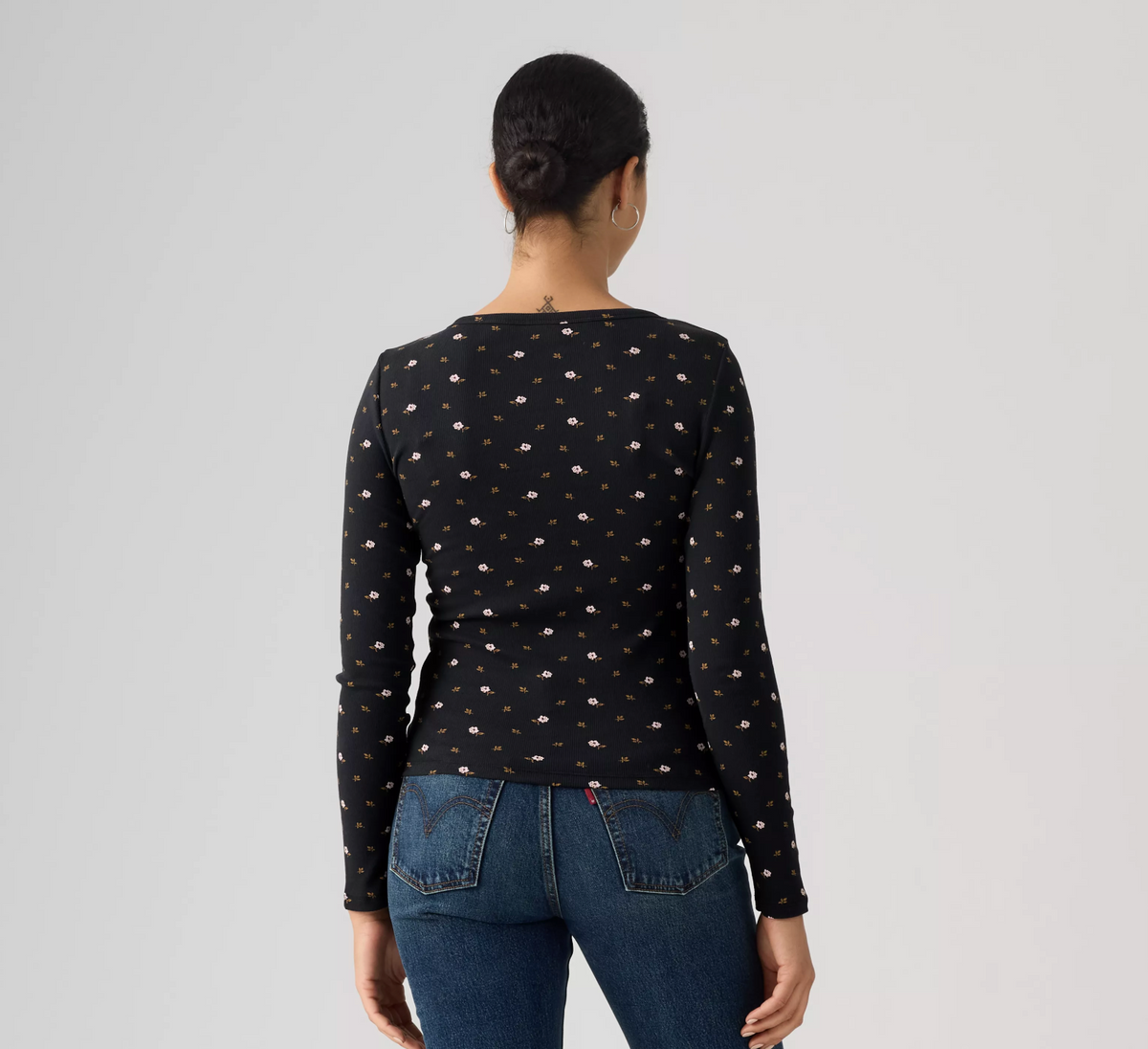 Hayes Long Sleeve Tee - Taru Floral