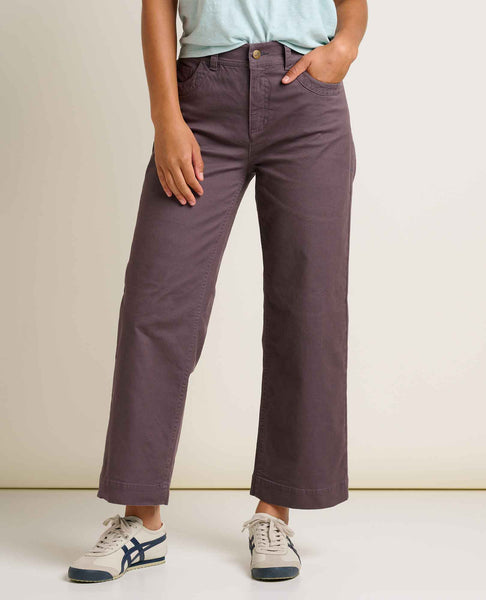 Earthworks Wide Leg Pant - Raisin
