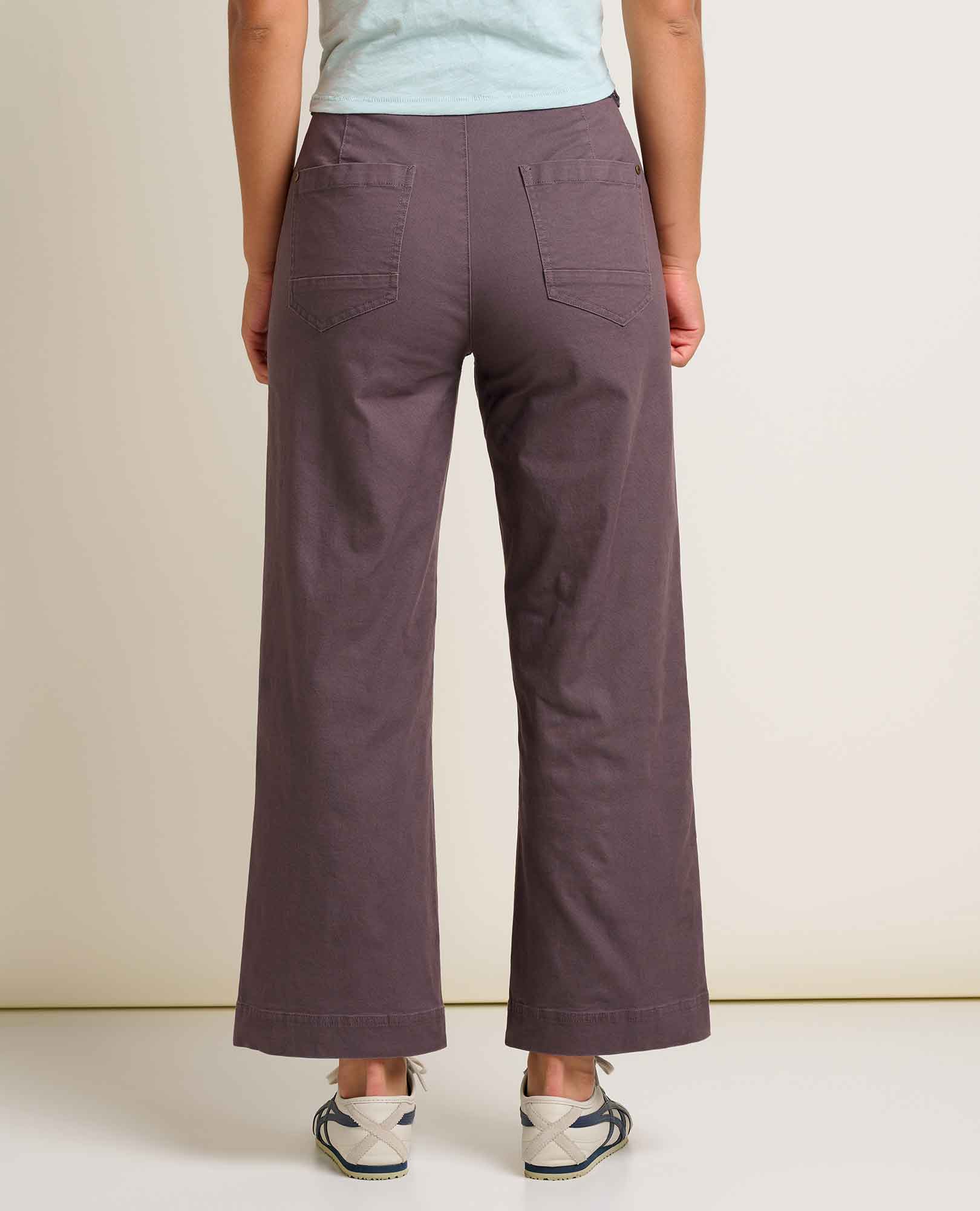 Earthworks Wide Leg Pant - Raisin