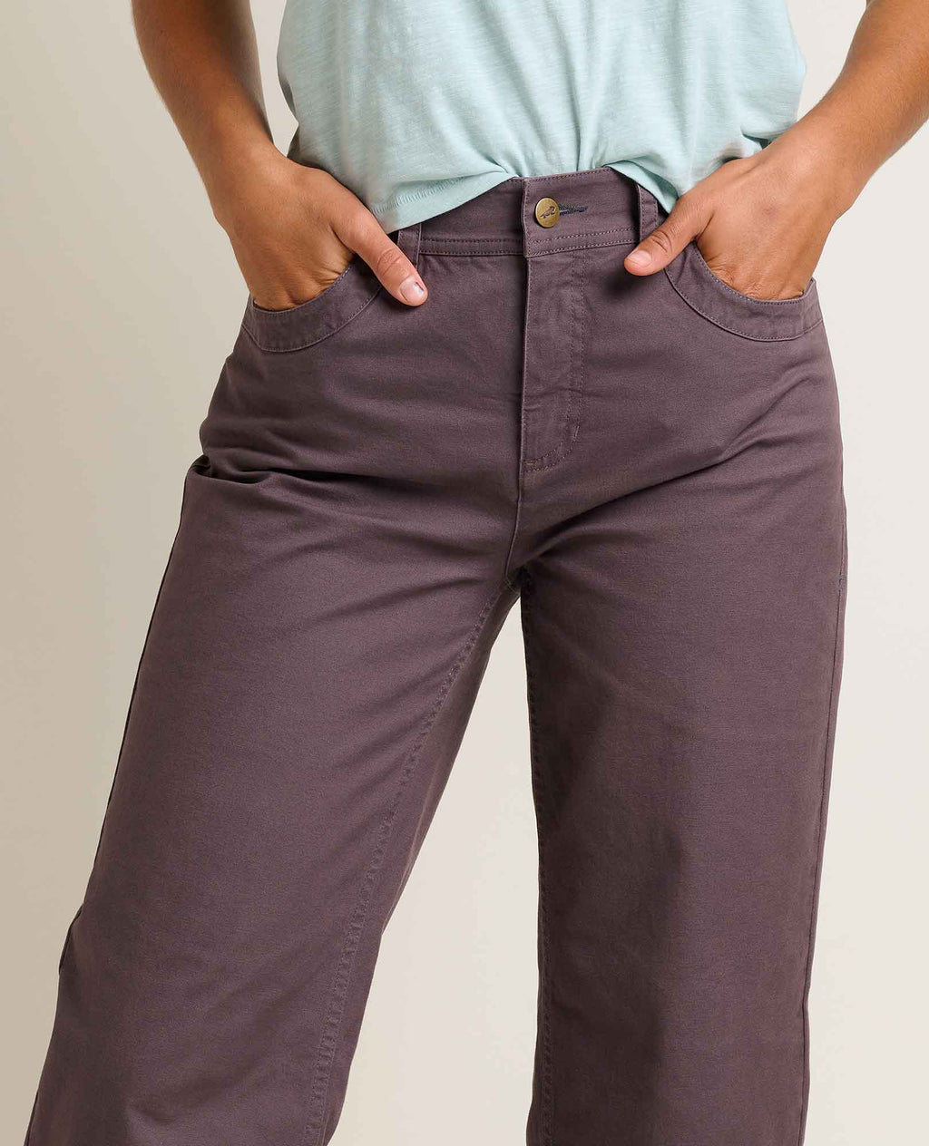 Earthworks Wide Leg Pant - Raisin