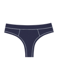 Mineral Thong - Navy/White