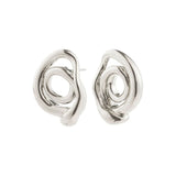 Unfold Earrings - Silver