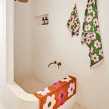 Flowerbed Hand Towel