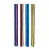 Stripe Dinner Candles - Mixed Set