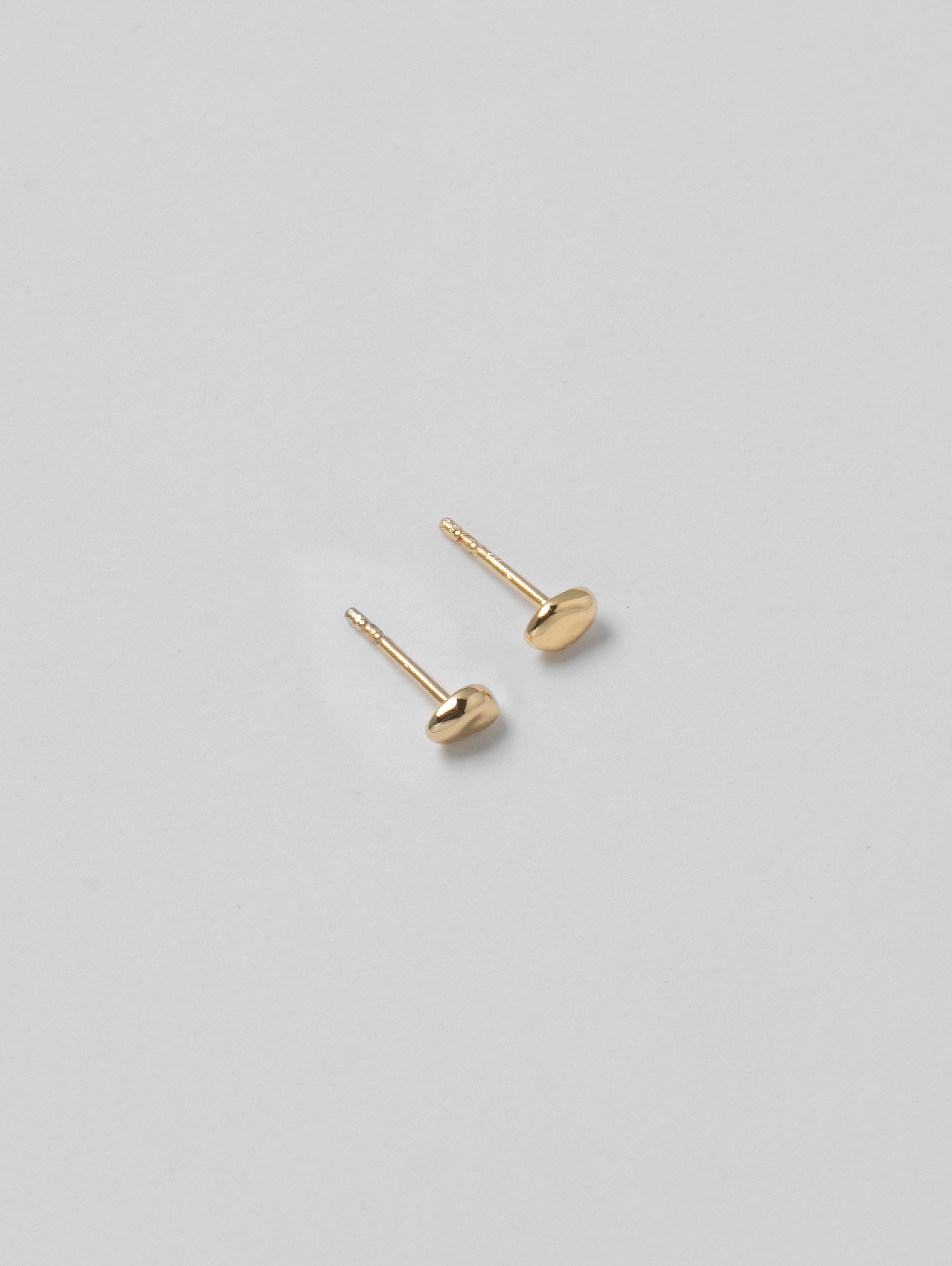 Bean Stud Earrings