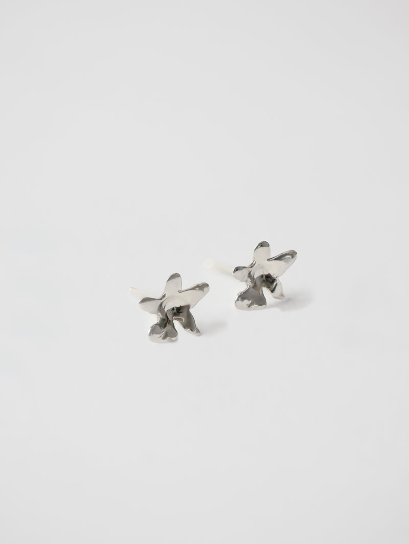 Flower Charm Studs