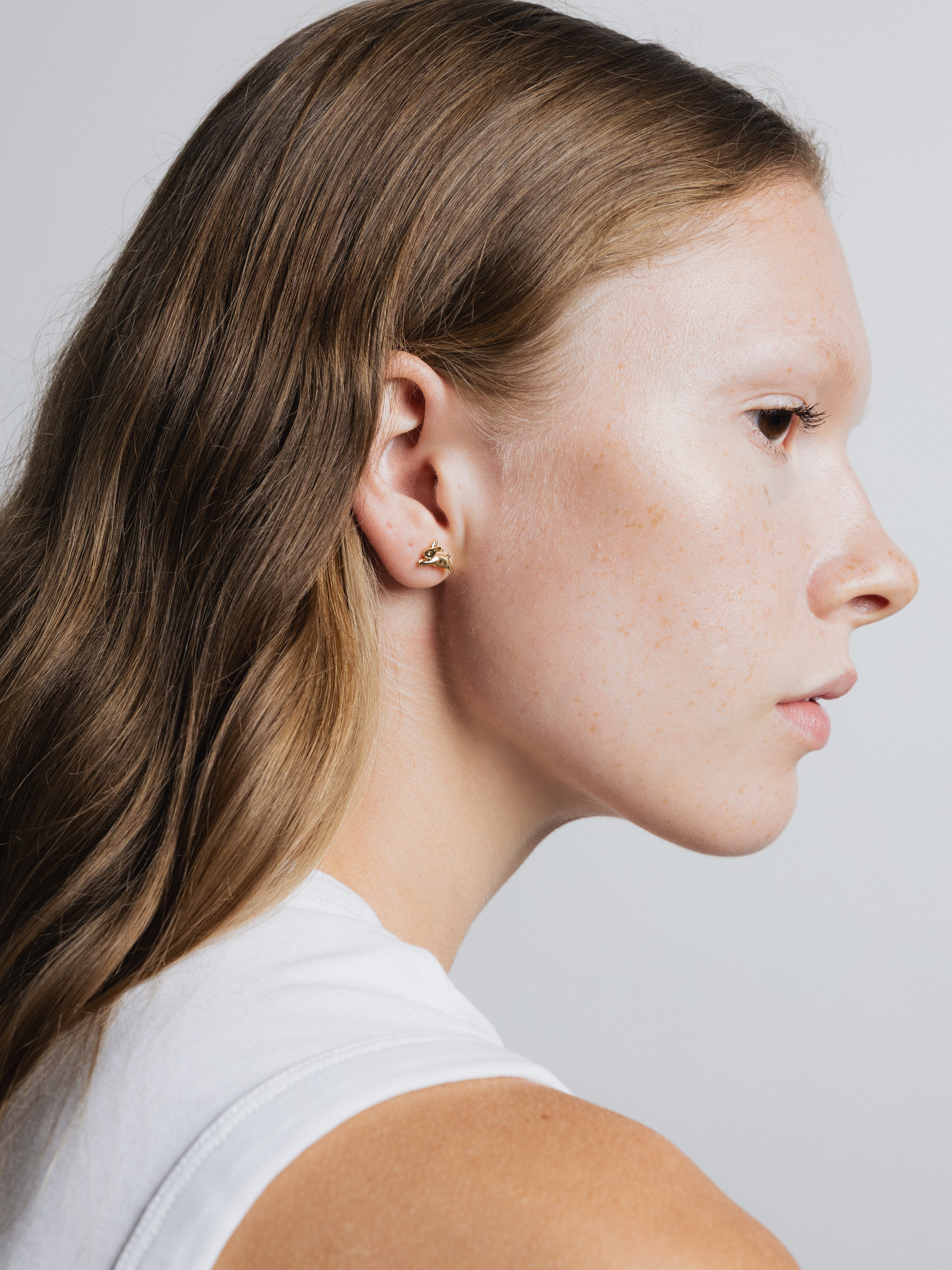 Bunny Stud Earrings