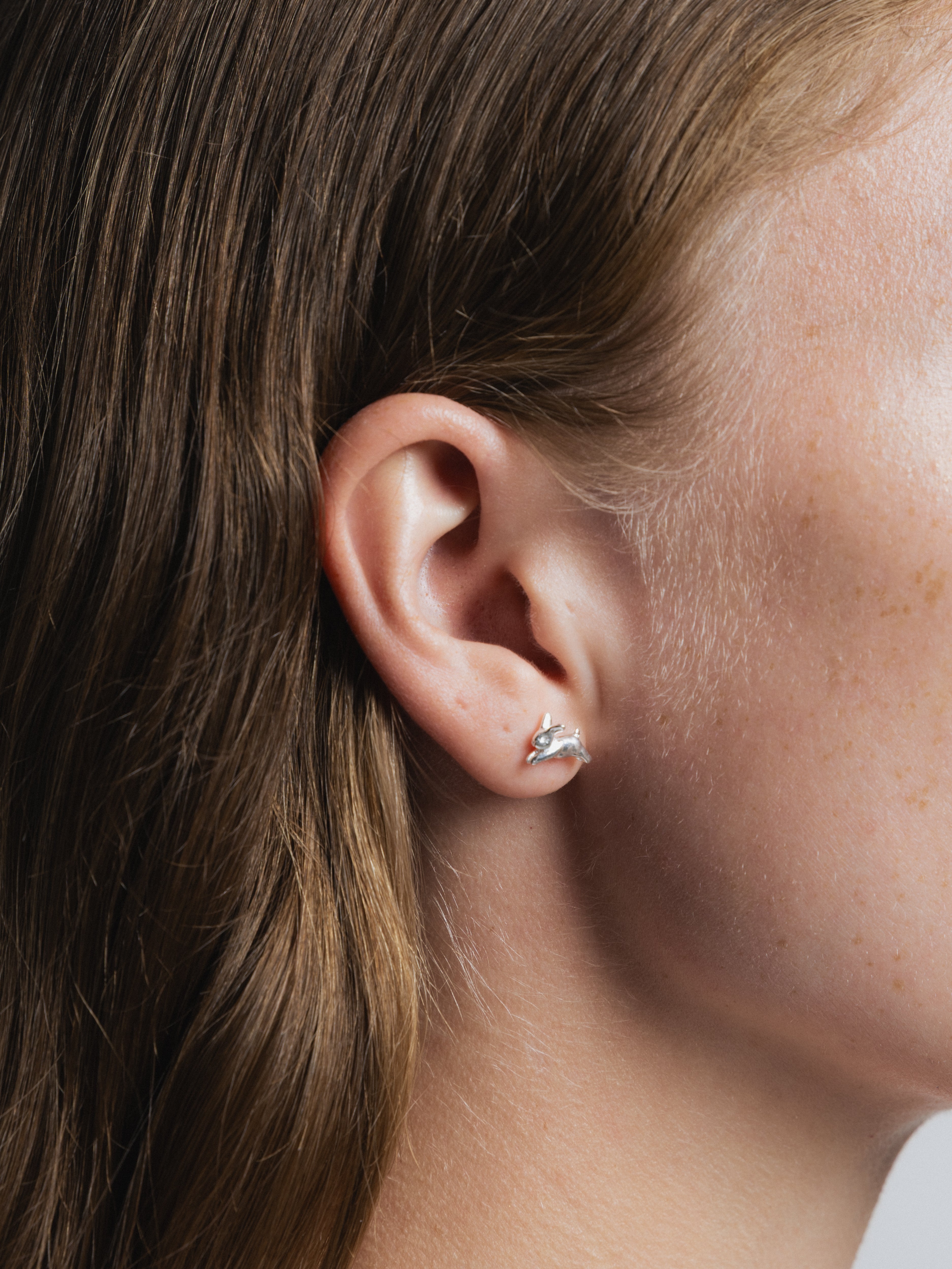 Bunny Stud Earrings