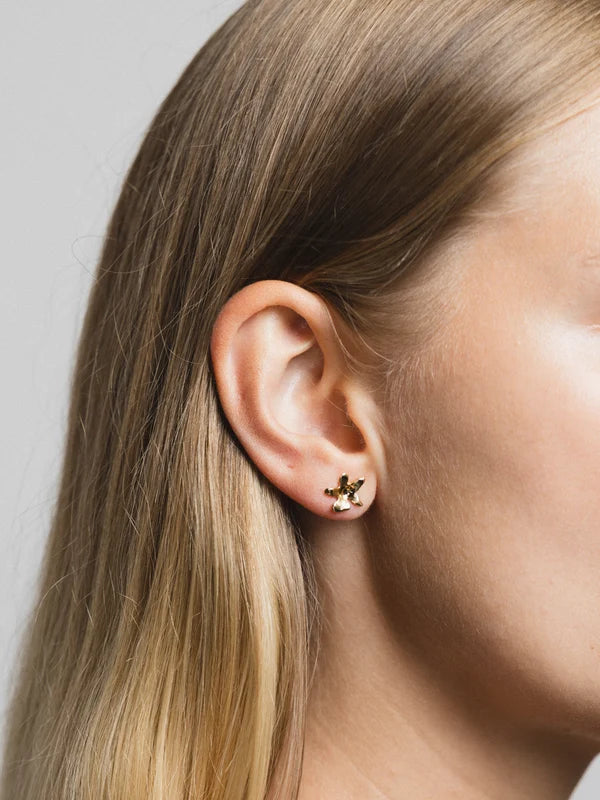 Flower Charm Studs