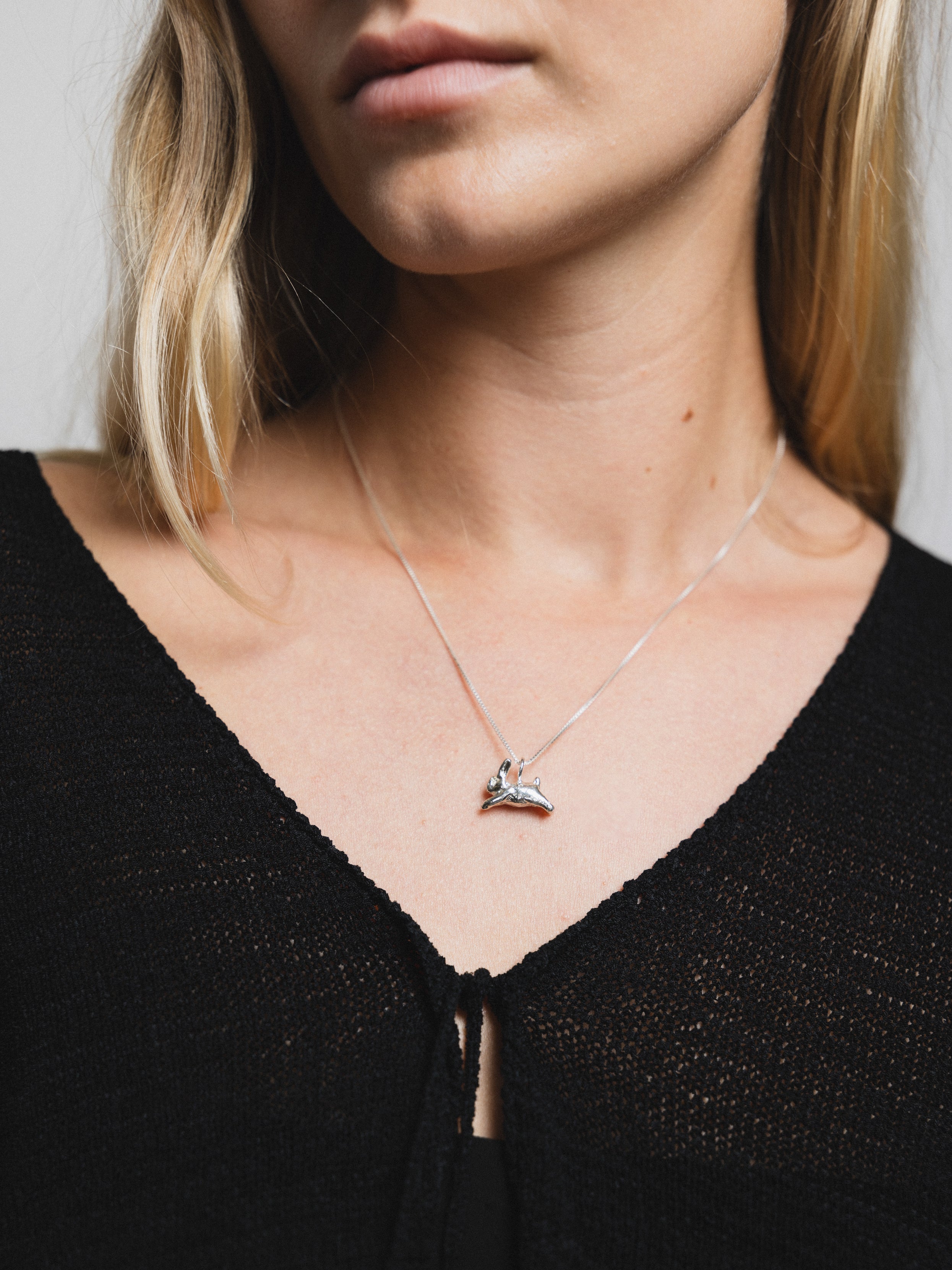 Bunny Charm Necklace