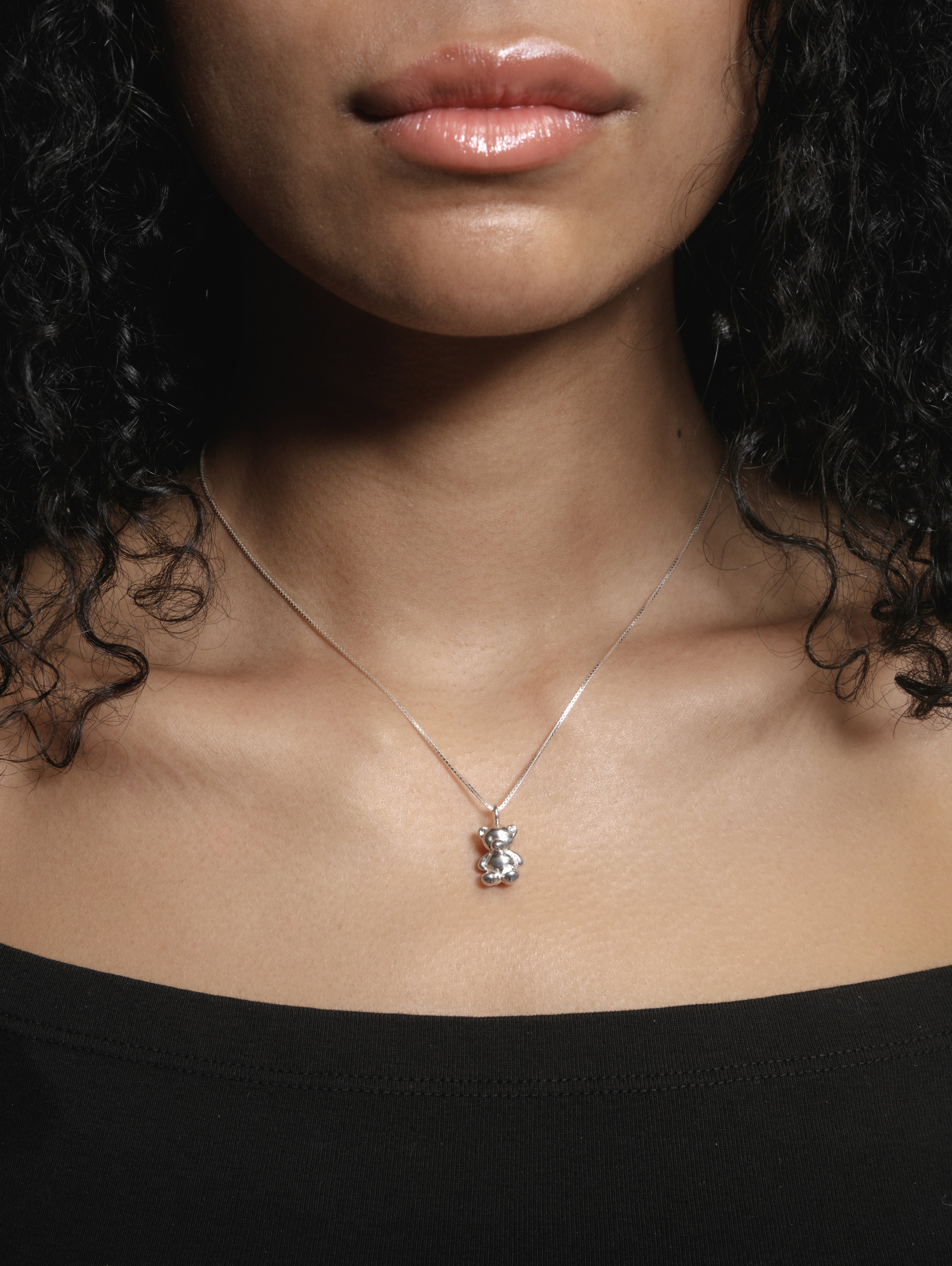 Teddy Charm Necklace