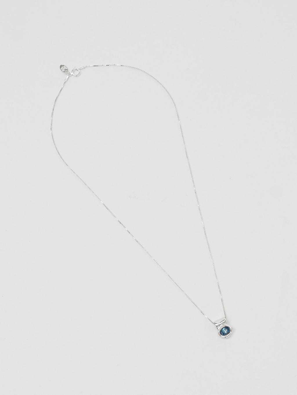 Cora Necklace in Blue Topaz