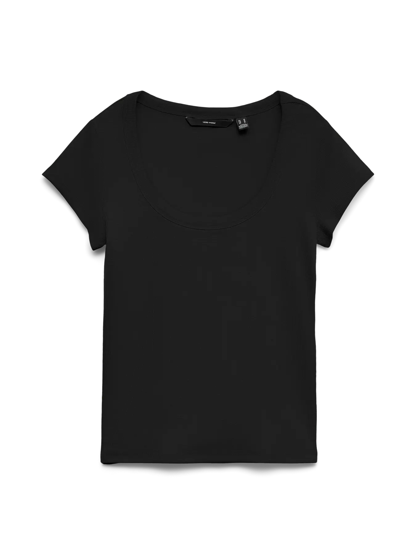 Chloe U-Neck Short Sleeve Top