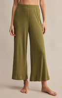 Coastline Rib Pant - Fern